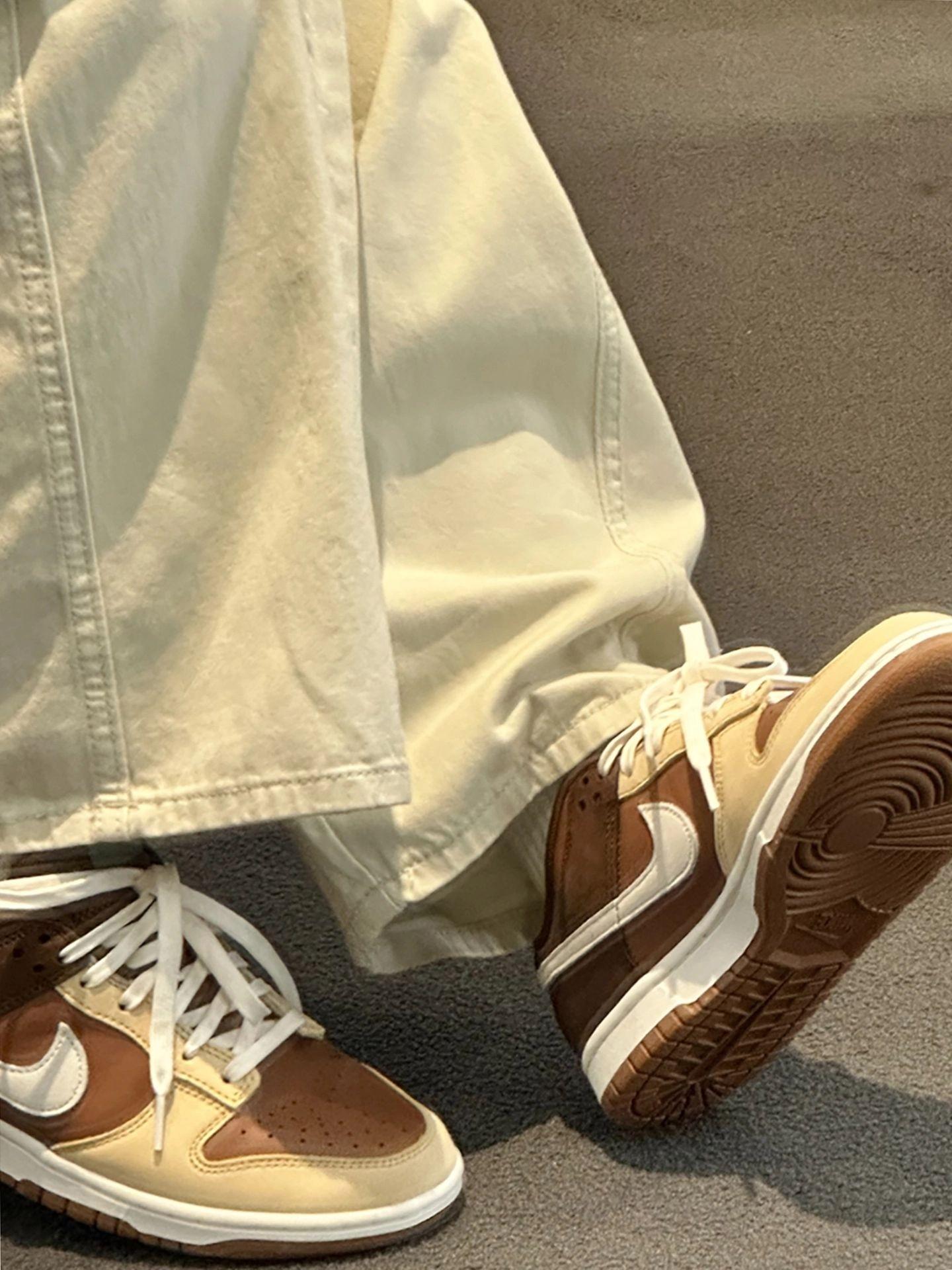 棕系OOTD✨FUERZA裤+Nike Dunk好搭哭!